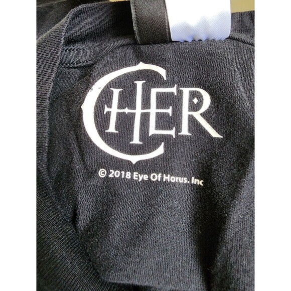 CHER T-Shirt Black Size Small Band Pop - Picture 8 of 10